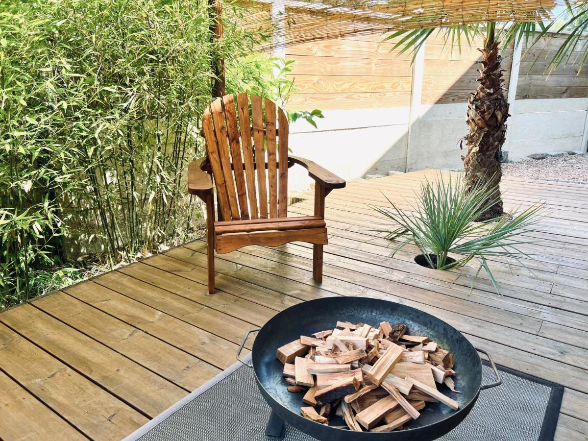 Lanton Plage - Appartement 6 Pers. Terrasse Exterior foto