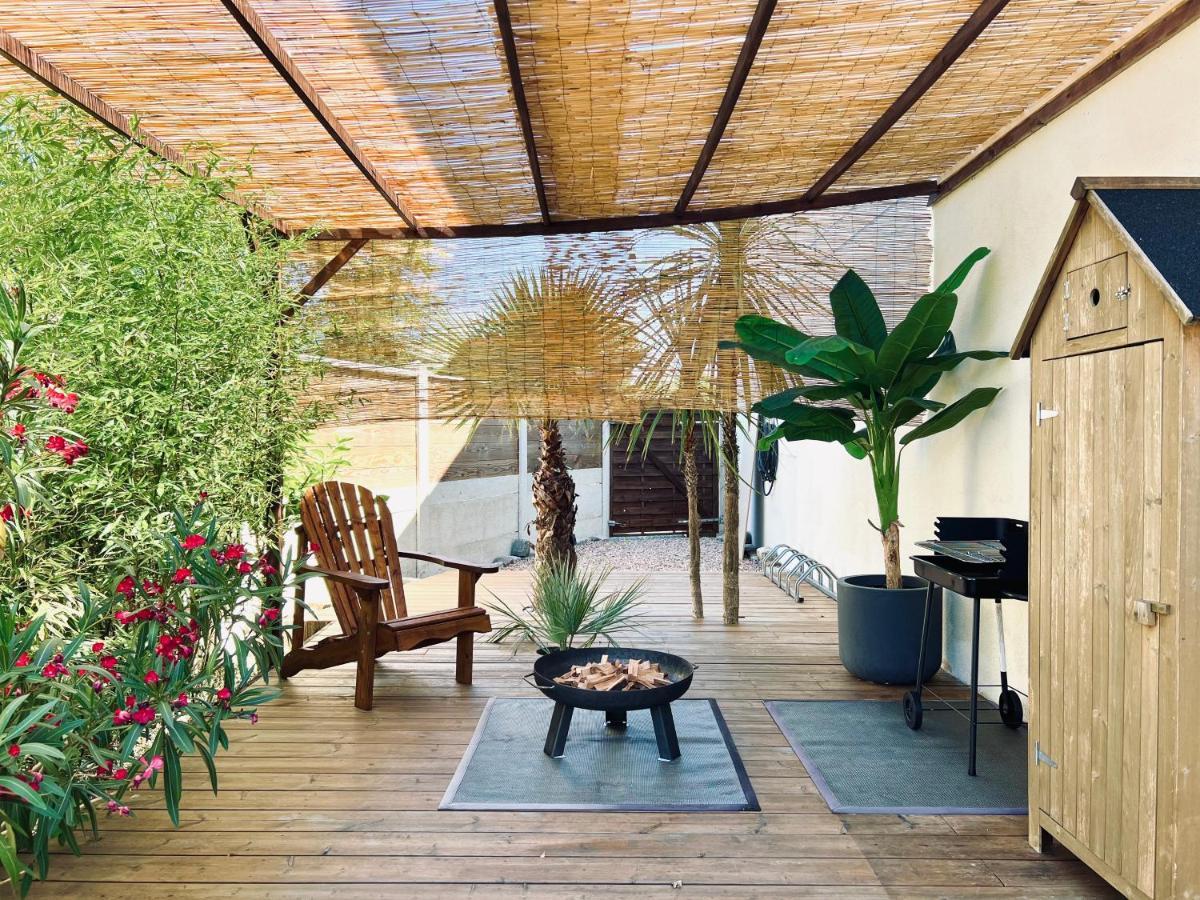 Lanton Plage - Appartement 6 Pers. Terrasse Exterior foto